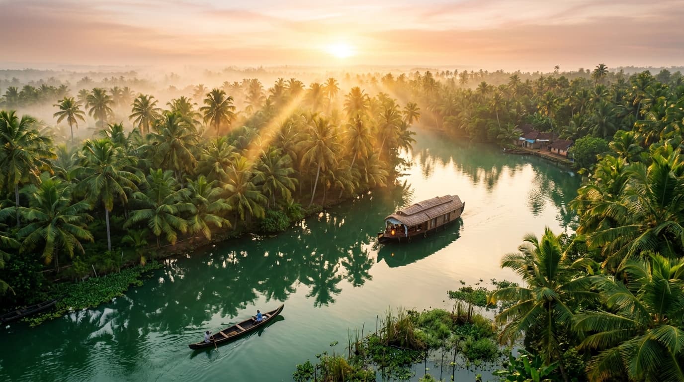 Artisanal Kerala Coconut Harvest
